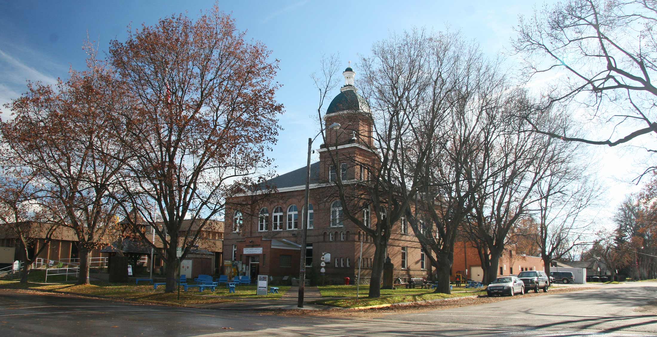 Daly Mansion in the Bitterroot Valley along the Bitterroot Trail